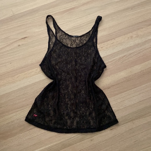 PINK by Victoria Secret Lace Top - Picture 1 of 6